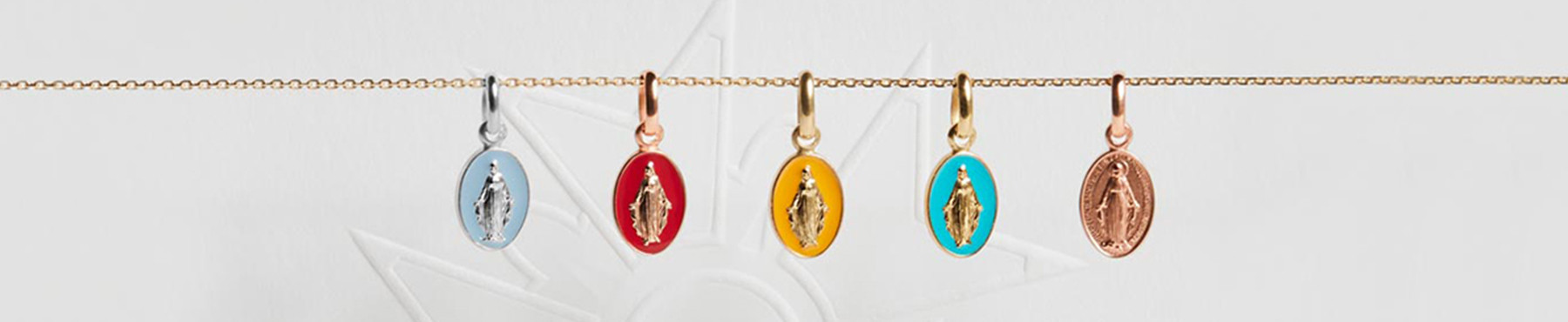 Arthus Bertrand jewelry Miraculous Virgin Medals