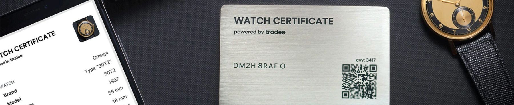 Watches delivered with a Watch Certificate