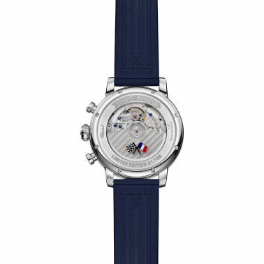 Chopard Mille Miglia Classic Chronographe "Edition France" automatic blue dial blue leather strap 40.5 mm