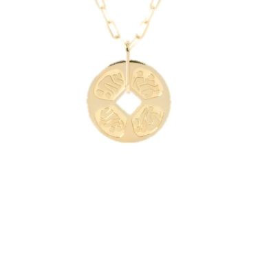 Collier dinh van Kamasutra PM en or jaune