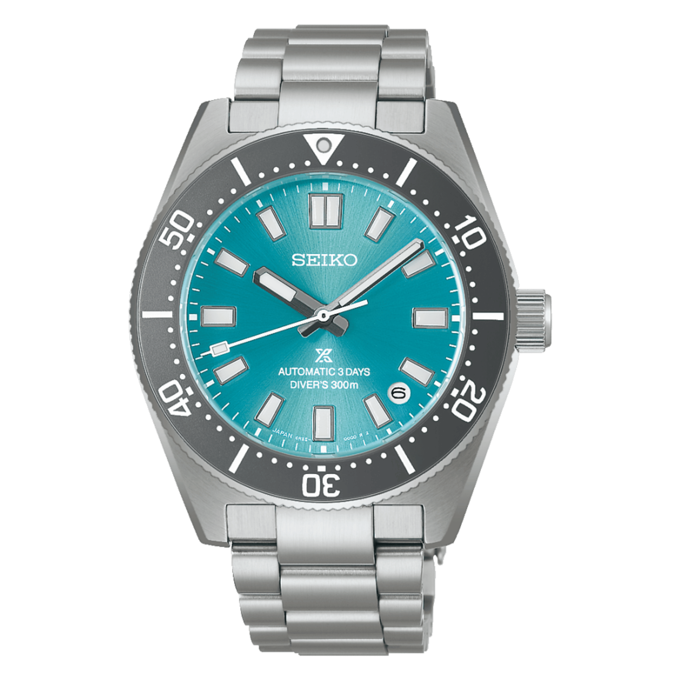 Seiko Prospex Diver's 1965 Heritage 62MAS "Save The Ocean Okinawa" automatic blue dial steel bracelet 40 mm