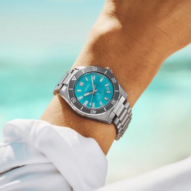 Seiko Prospex Diver's 1965 Heritage 62MAS "Save The Ocean Okinawa" automatic blue dial steel bracelet 40 mm