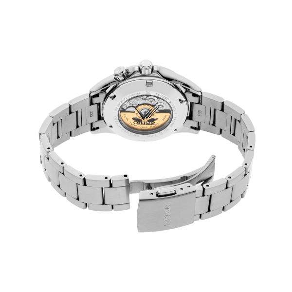 Seiko Prospex Alpinist 2025 automatic black dial steel bracelet 39.5 mm