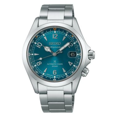 Montre Seiko Prospex Alpinist 2025 automatique cadran bleu bracelet acier 39,5 mm