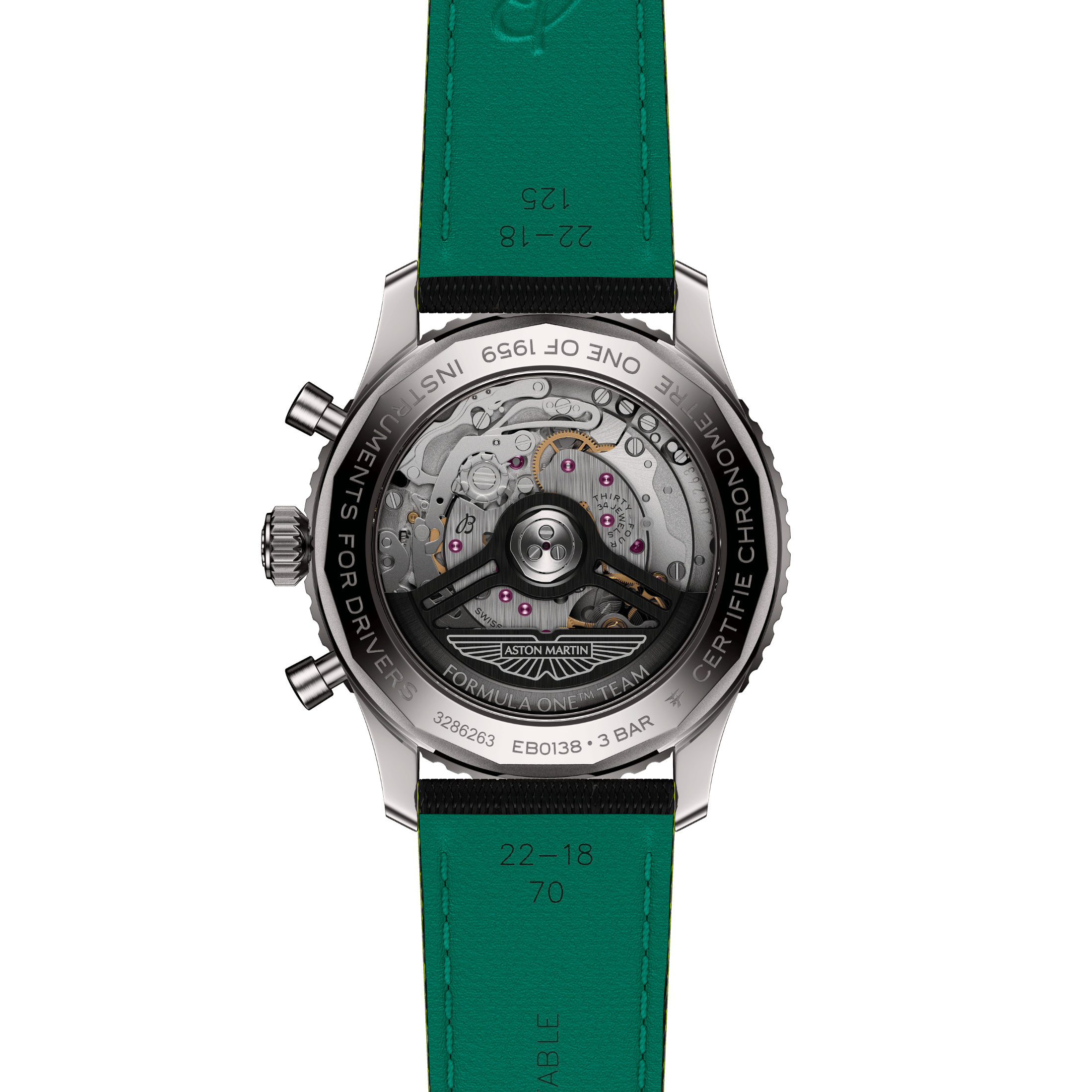 Breitling Navitimer B01 Chronograph 43 Aston Martin Aramco Formula ONE™ Titanium automatic 43 mm