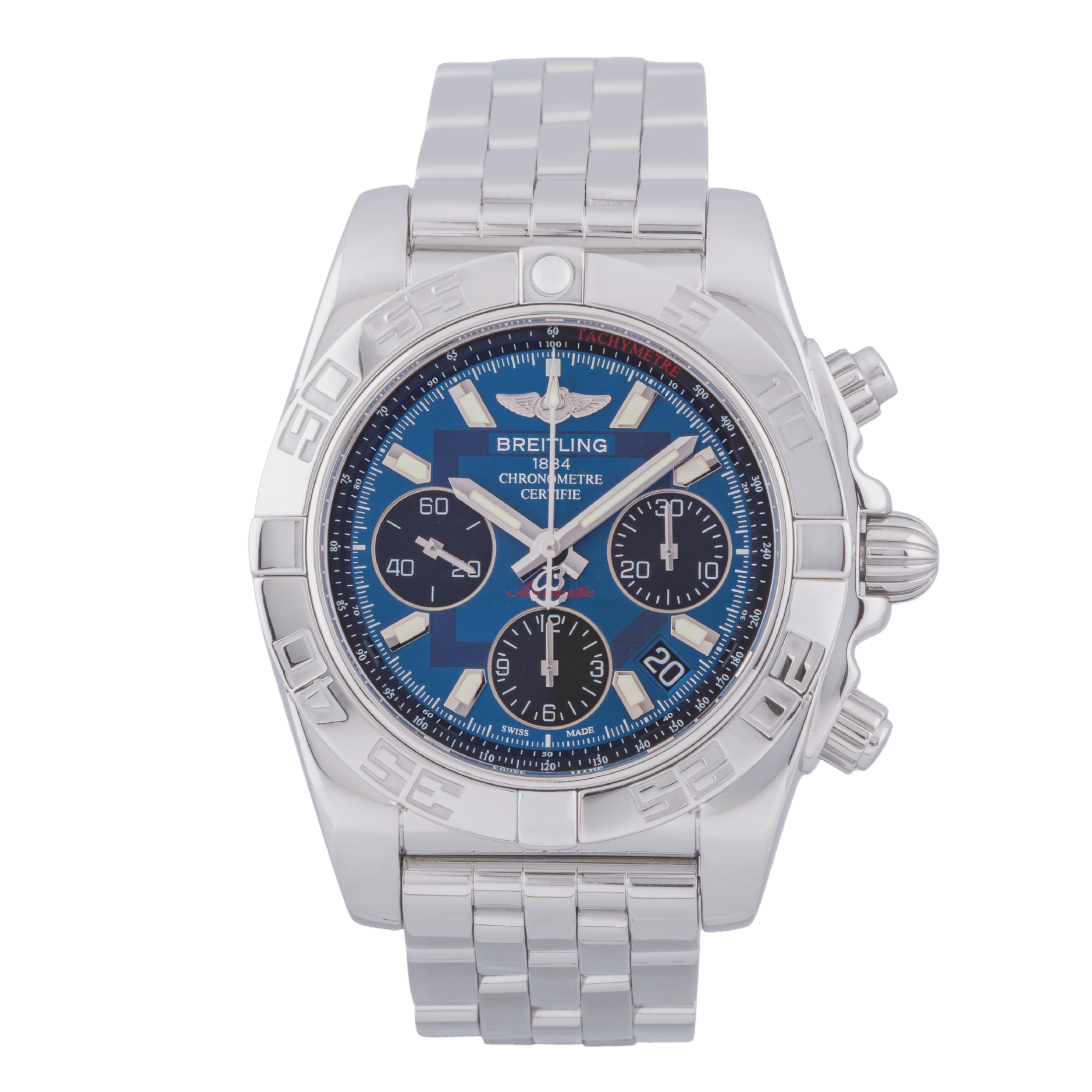 Montre Breitling Chronomat 41 Chronographe B01 automatique 41 mm Full Set 2016