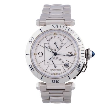 Cartier Pasha GMT Power Reserve 2388 automatic 38 mm