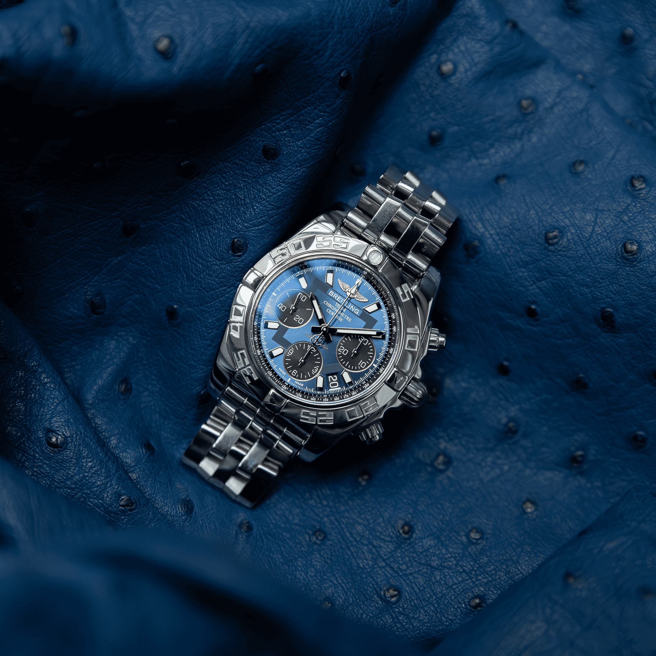 Montre Breitling Chronomat 41 Chronographe B01 automatique 41 mm Full Set 2016