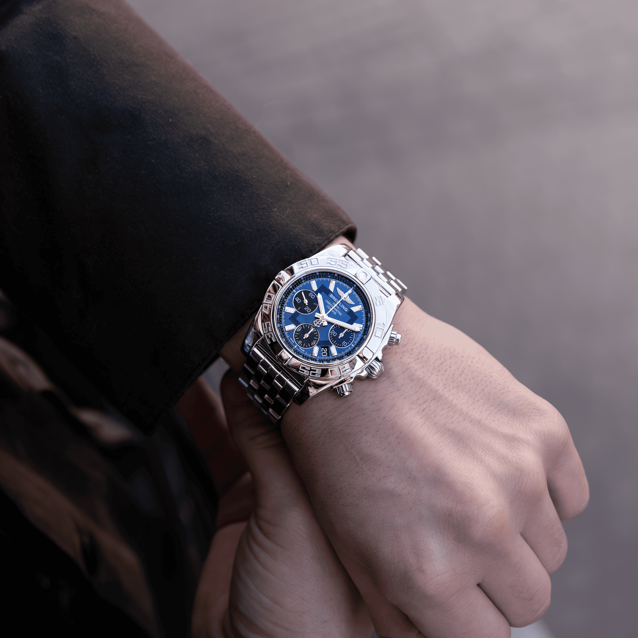 Montre Breitling Chronomat 41 Chronographe B01 automatique 41 mm Full Set 2016