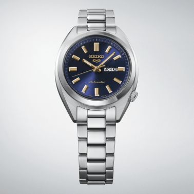 Montre Seiko 5 Sports SNXS automatique cadran bleu bracelet acier 32 mm