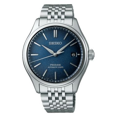 Seiko Presage Classic Series automatic blue dial steel bracelet 40,2 mm