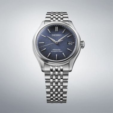 Seiko Presage Classic Series automatic blue dial steel bracelet 40,2 mm