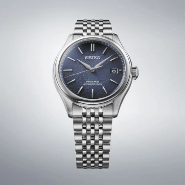 Seiko Presage Classic Series automatic blue dial steel bracelet 40,2 mm