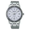Montre Seiko Presage Style 60s automatique cadran violet bracelet acier 39,5 mm