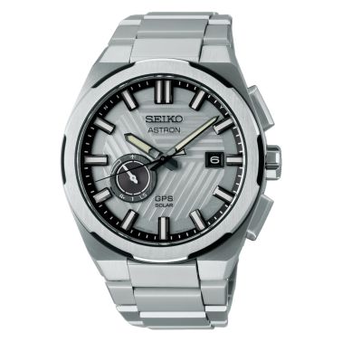 Seiko Astron GPS Solar 3X62 titanium silver dial titanium bracelet 42 mm