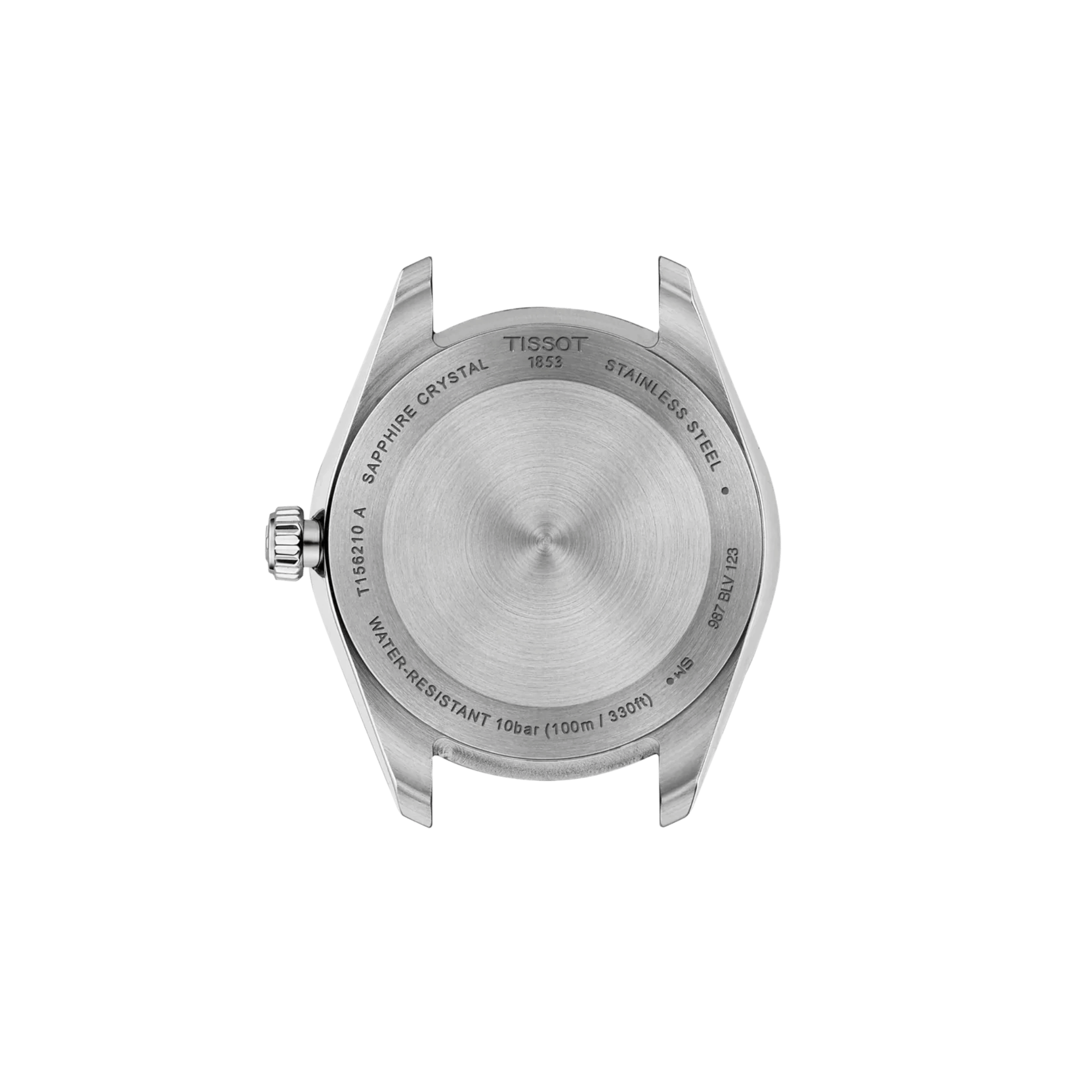 Montre Tissot T-Classic Ballade quartz cadran bleu bracelet acier 34 mm