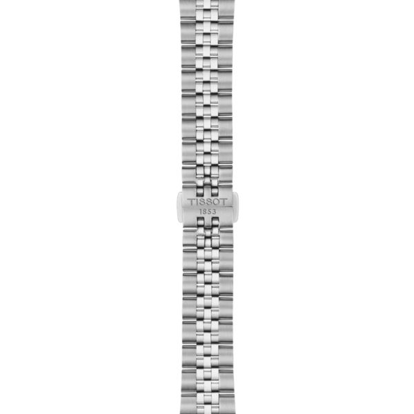 Montre Tissot T-Classic Ballade quartz cadran bleu bracelet acier 34 mm