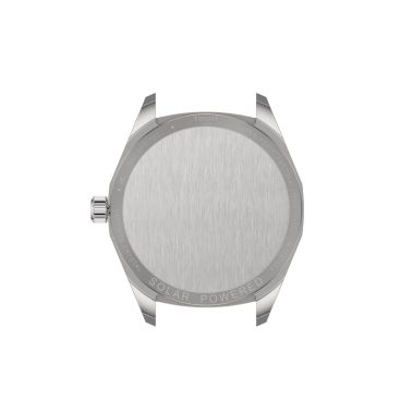 Montre Tissot T-Classic PRC 100 Solar quartz solaire cadran bleu glacier bracelet acier 39 mm