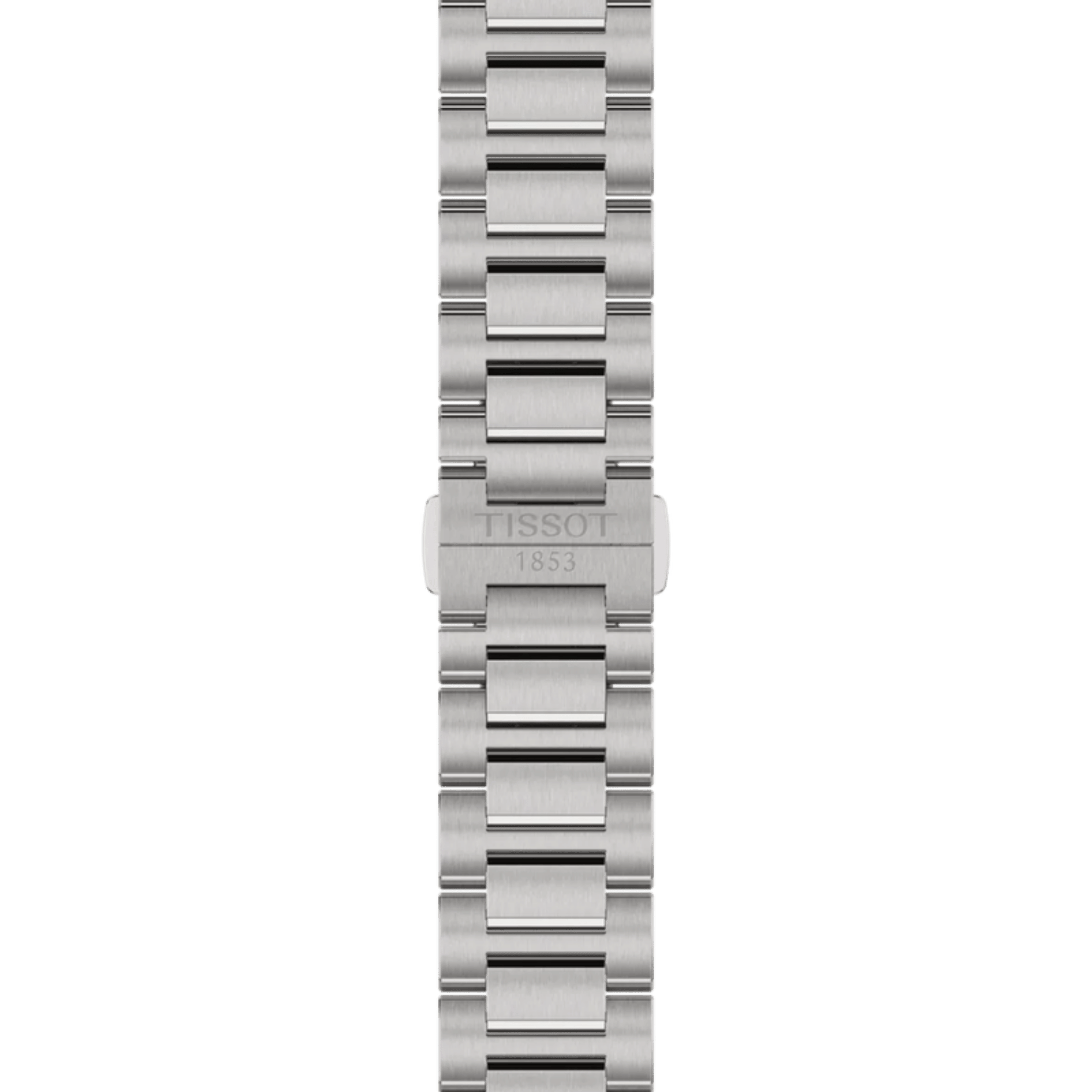 Montre Tissot T-Classic PRC 100 Solar quartz solaire cadran bleu glacier bracelet acier 39 mm