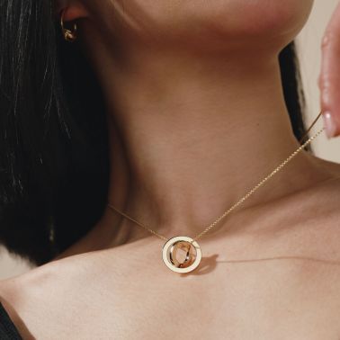 Lepage Alba necklace in yellow gold