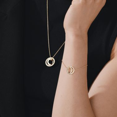 Lepage Alba bracelet in yellow gold