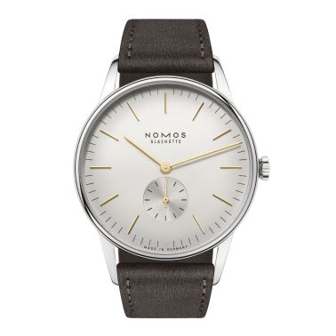 Montre NOMOS Orion 38 Argent mécanique 38 mm Full Set 2022