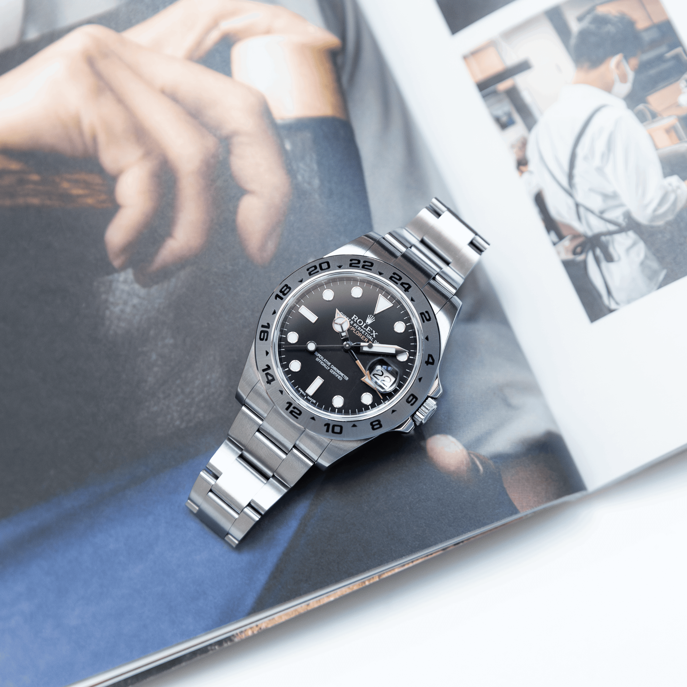 Rolex Explorer II 216570 automatic 42 mm Full Set 2012