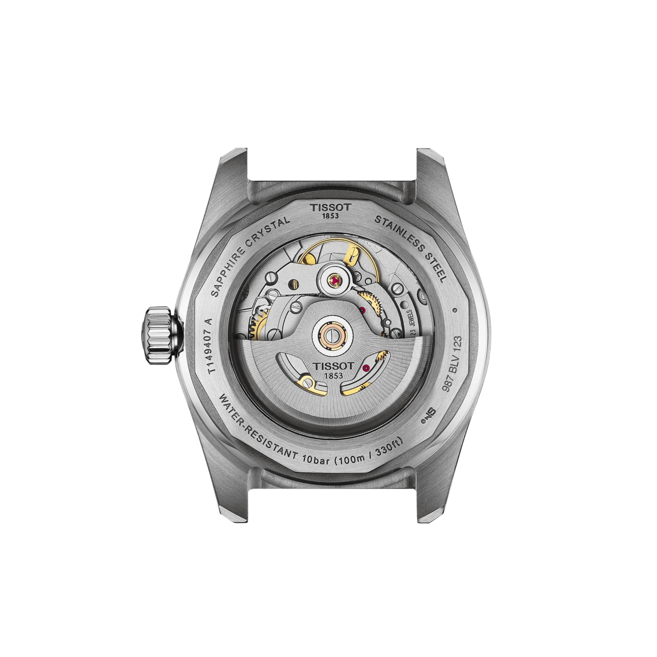 Tissot T-Sport PR 516 Powermatic 80 white dial steel bracelet 38 mm