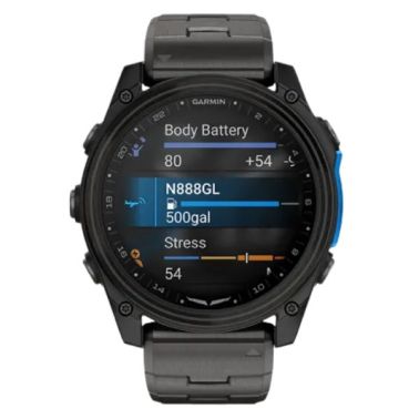 Montre Garmin D2 Mach 2 AMOLED Titane Carbon Gray DLC bracelet titane 51 mm