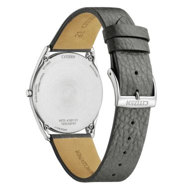Montre Citizen Eco-Drive Suratto cadran bleu bracelet cuir 38 mm