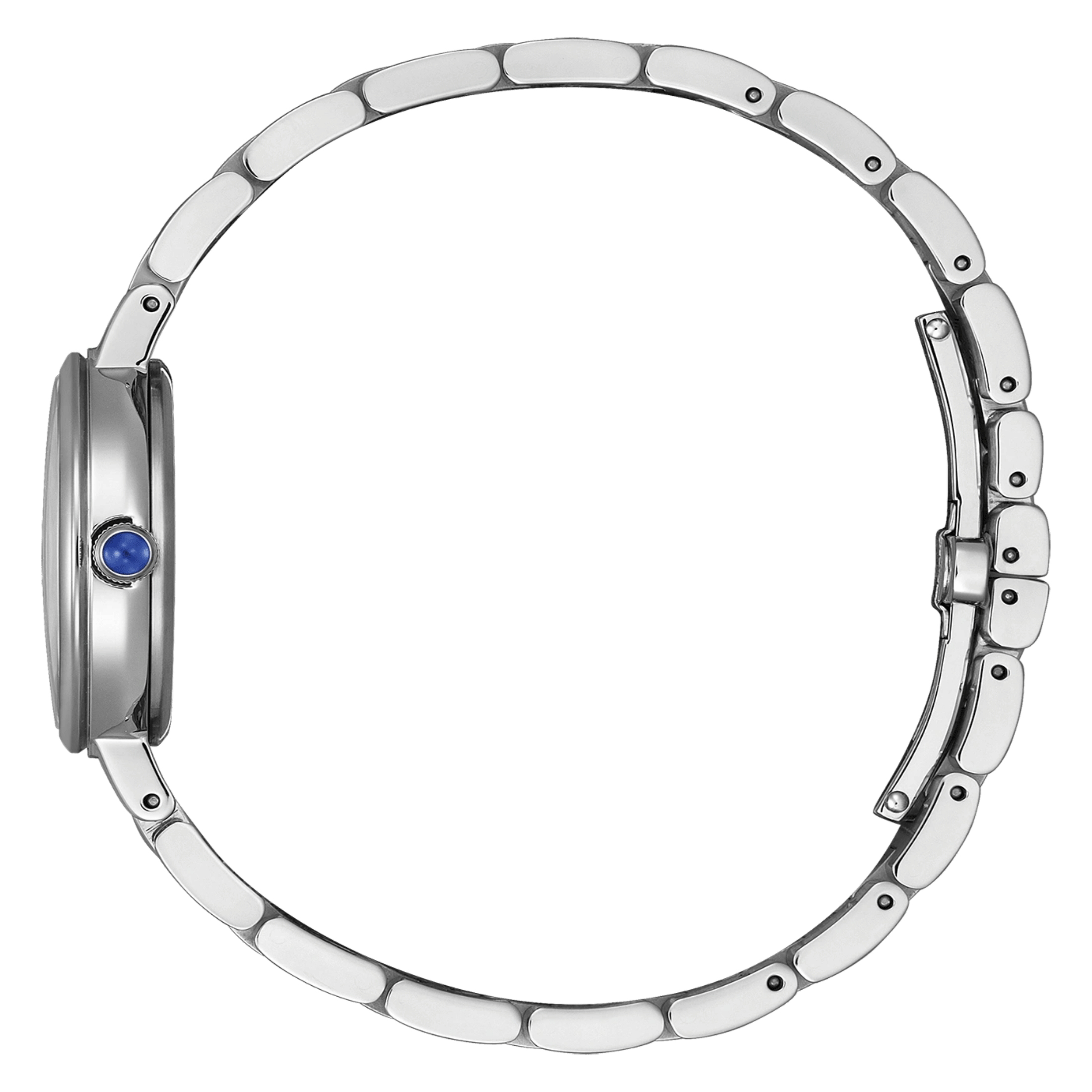Montre Citizen L Eco-Drive cadran noir bracelet acier 28 mm