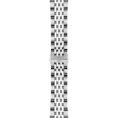 Montre Tissot Visodate Powermatic 80 cadran noir bracelet acier 39 mm