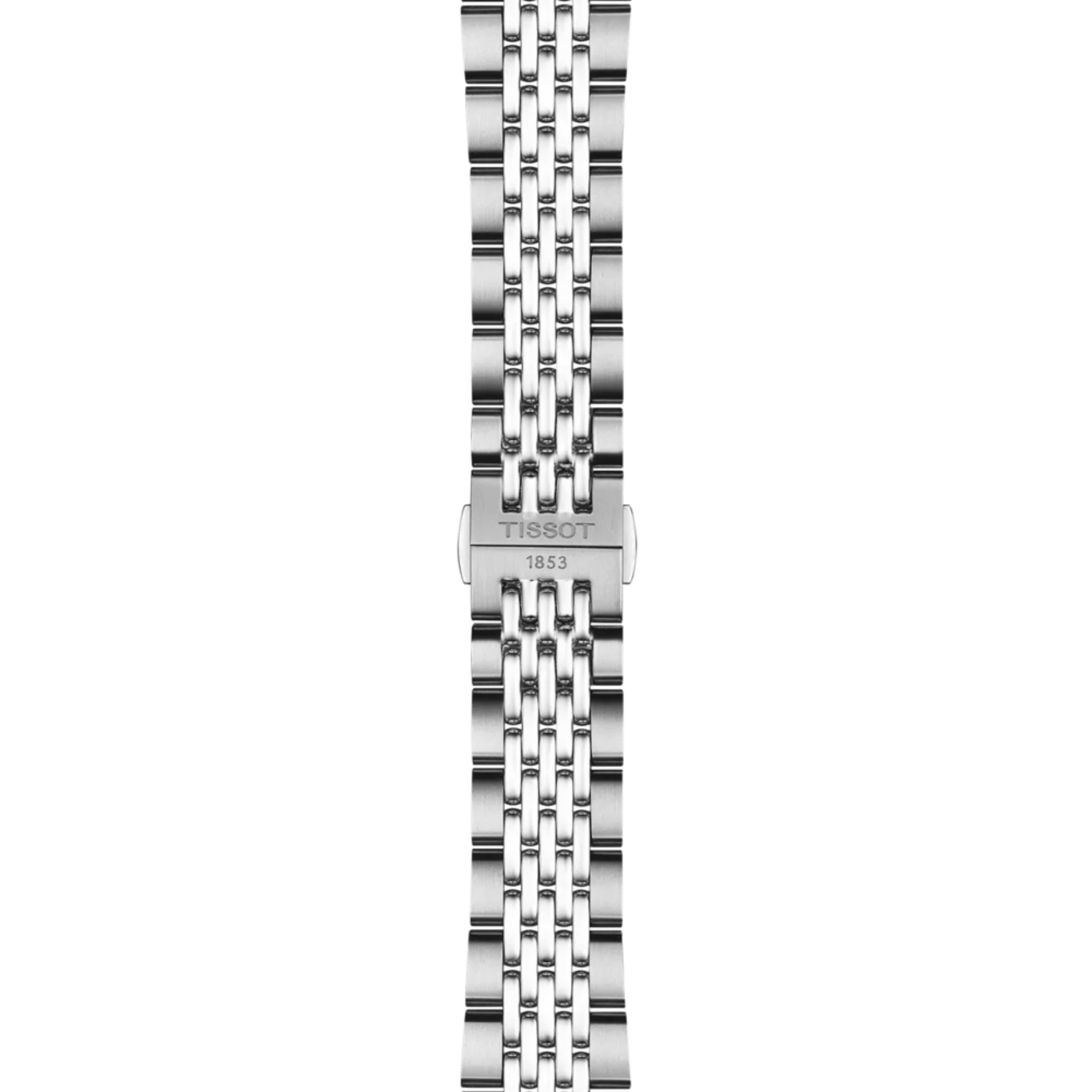 Tissot Visodate Powermatic 80 black dial steel bracelet 39 mm