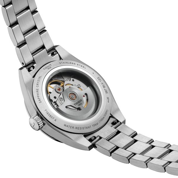 Tissot Gentleman Powermatic 80 automatic blue dial steel bracelet 38 mm