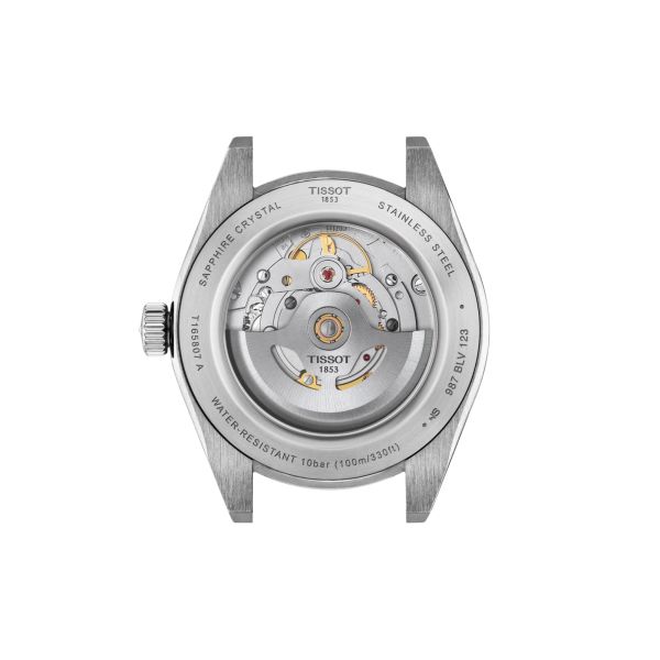 Montre Tissot Gentleman Powermatic 80 automatique cadran argenté bracelet acier 38 mm