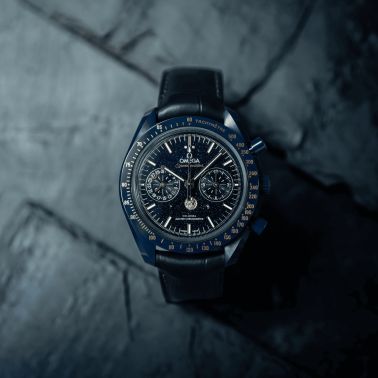Omega Speedmaster Moonphase Blue Side of the Moon automatic 44,25 mm Full Set 2022