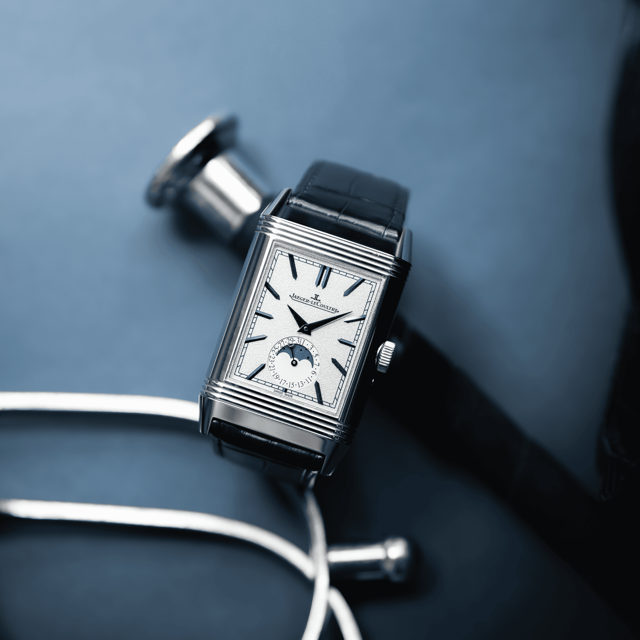 Jaeger-LeCoultre Reverso Tribute Duoface Moon hand-wound 49,4 x 29,9 mm Full Set 2022