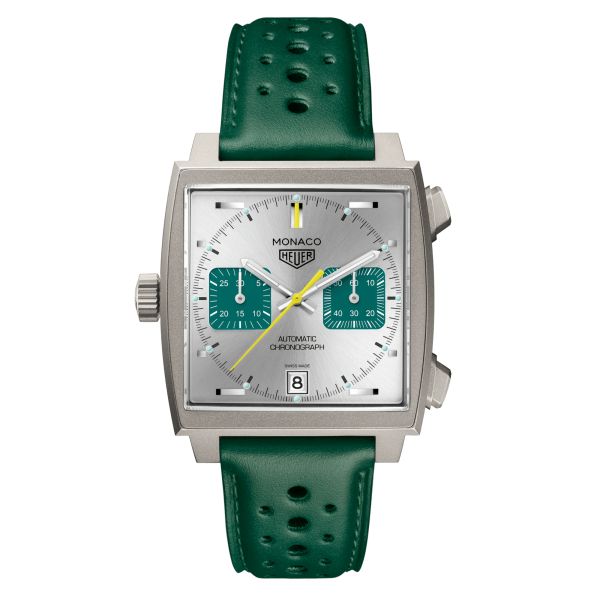 TAG Heuer Monaco Chronograph Racing Green automatic 39 mm Full Set 2024