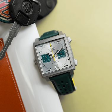 Montre TAG Heuer Monaco Chronograph Racing Green automatique 39 mm Full Set 2024