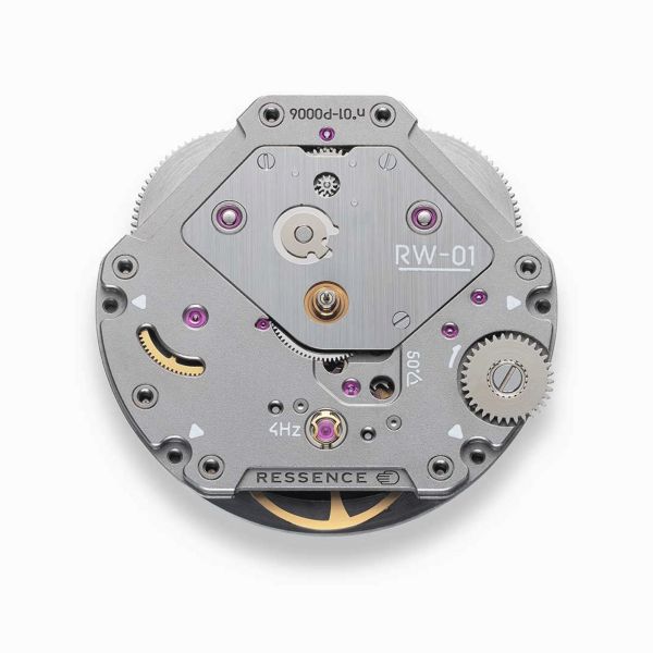 Ressence TYPE 11 Pine titanium automatic green dial leather strap 41 mm