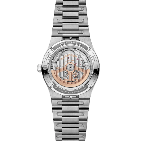 Jaeger-LeCoultre Master Control Chronometre Date automatic blue dial steel bracelet 38 mm