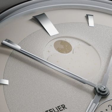 Montre Oris Artelier Complication automatique cadran blanc ivoire bracelet acier 39,5 mm