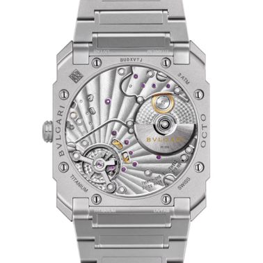Bulgari Octo Finissimo automatic grey titanium dial titanium bracelet 37 mm