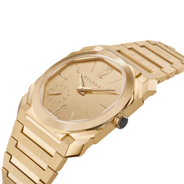 Bulgari Octo Finissimo automatic yellow gold dial yellow gold bracelet 37 mm