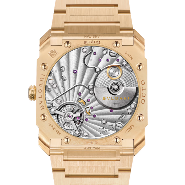Bulgari Octo Finissimo automatic yellow gold dial yellow gold bracelet 37 mm