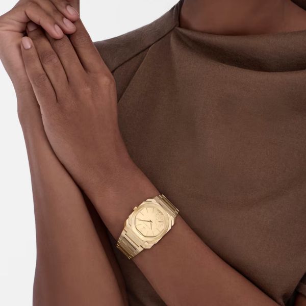 Bulgari Octo Finissimo automatic yellow gold dial yellow gold bracelet 37 mm