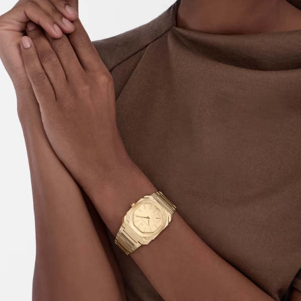 Bulgari Octo Finissimo automatic yellow gold dial yellow gold bracelet 37 mm
