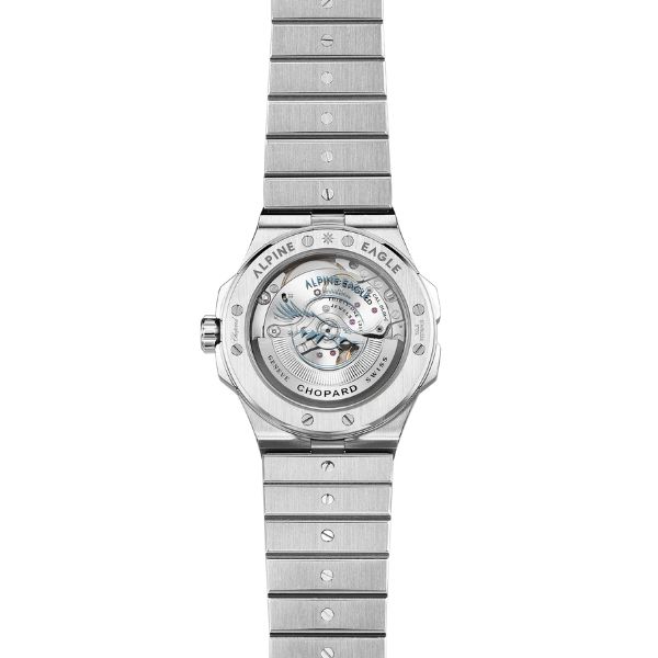 Chopard Alpine Eagle 41 automatic ice-blue dial steel bracelet 41 mm