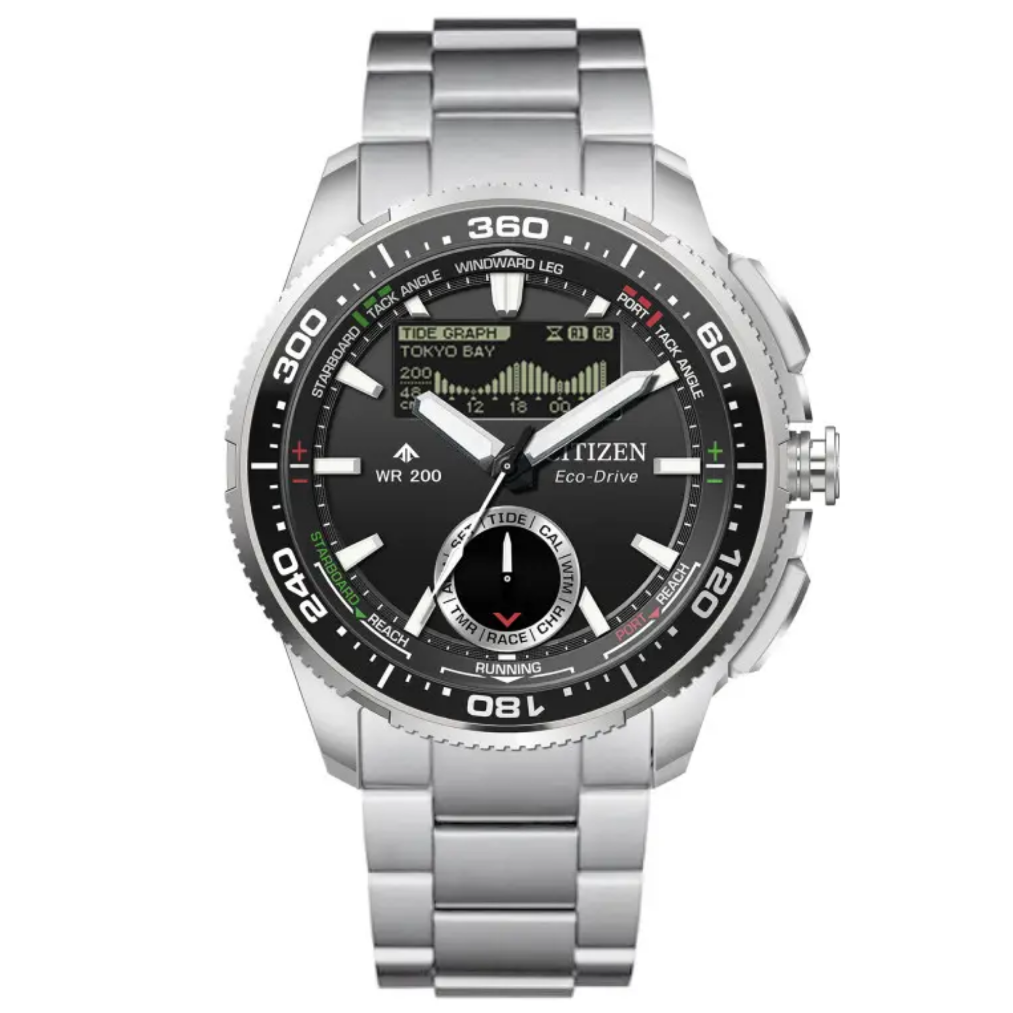 Citizen Promaster Marine Wave Tracker Eco-Drive JV3001-53E - Lepage