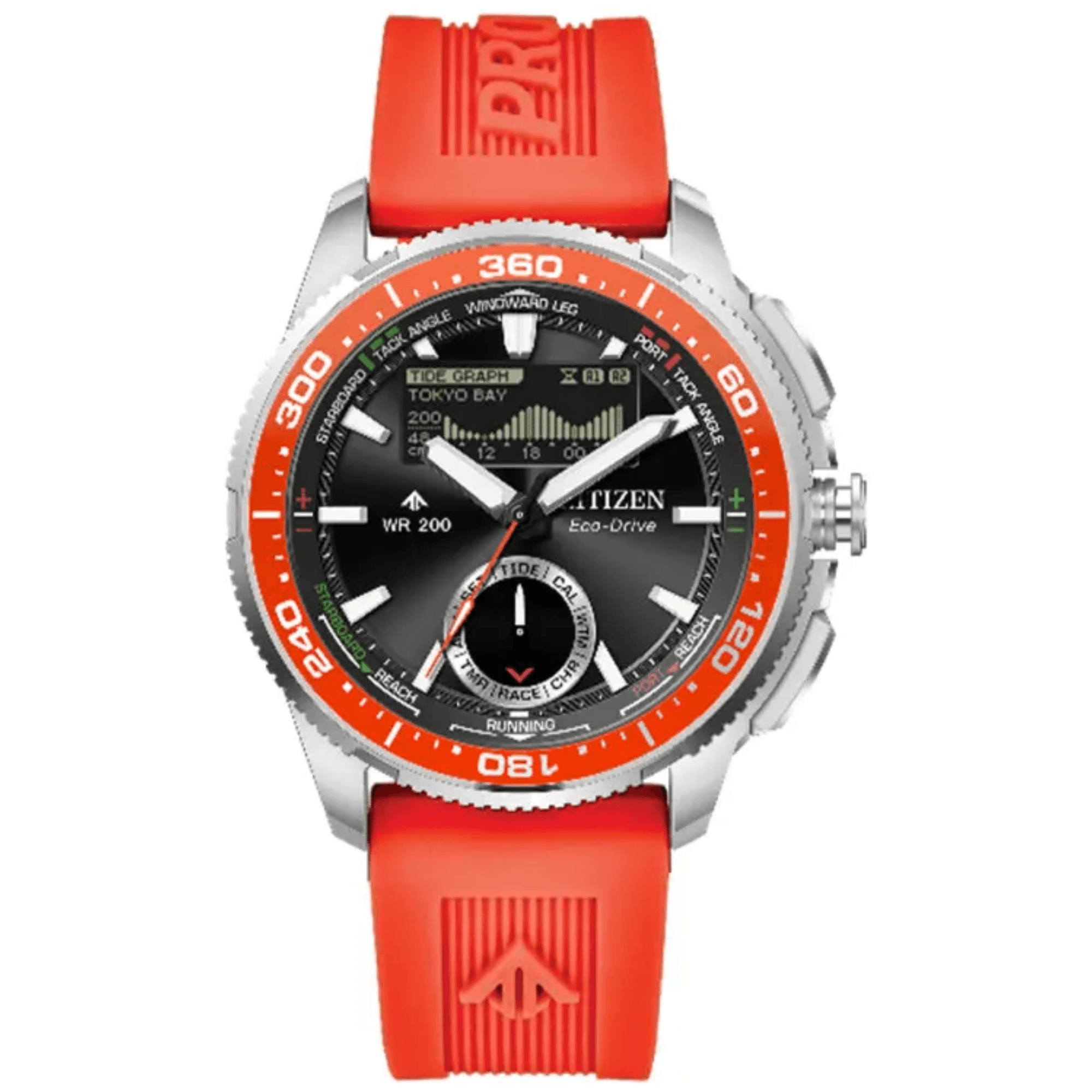 Citizen Promaster Marine Wave Tracker Eco-Drive JV3000-13E - Lepage